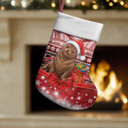New Zealand Kekeno Seal Christmas Stocking Maori Inspired Knitted Patterns