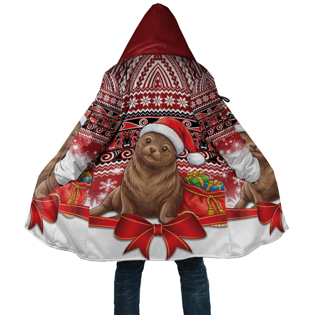 New Zealand Kekeno Seal Christmas Cloak Maori Inspired Knitted Patterns