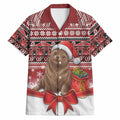 New Zealand Kekeno Seal Christmas Hawaiian Shirt Maori Inspired Knitted Patterns