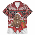 New Zealand Kekeno Seal Christmas Hawaiian Shirt Maori Inspired Knitted Patterns