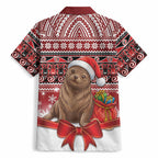New Zealand Kekeno Seal Christmas Hawaiian Shirt Maori Inspired Knitted Patterns