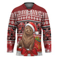 New Zealand Kekeno Seal Christmas Hockey Jersey Maori Inspired Knitted Patterns