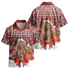 New Zealand Kekeno Seal Christmas Kid Hawaiian Shirt Maori Inspired Knitted Patterns