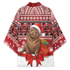 New Zealand Kekeno Seal Christmas Kimono Maori Inspired Knitted Patterns