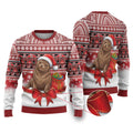 New Zealand Kekeno Seal Christmas Ugly Christmas Sweater Maori Inspired Knitted Patterns