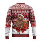 New Zealand Kekeno Seal Christmas Ugly Christmas Sweater Maori Inspired Knitted Patterns