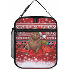 New Zealand Kekeno Seal Christmas Lunch Bag Maori Inspired Knitted Patterns