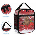 New Zealand Kekeno Seal Christmas Lunch Bag Maori Inspired Knitted Patterns