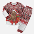 New Zealand Kekeno Seal Christmas Pajama Set Maori Inspired Knitted Patterns