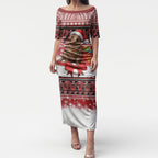 New Zealand Kekeno Seal Christmas Puletasi Maori Inspired Knitted Patterns