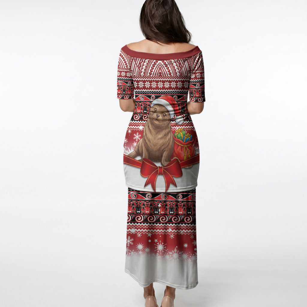 New Zealand Kekeno Seal Christmas Puletasi Maori Inspired Knitted Patterns