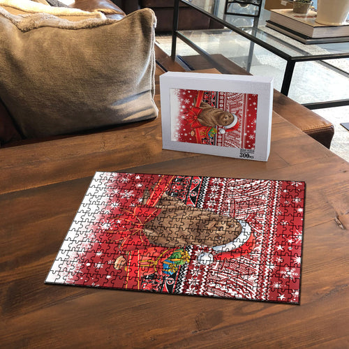 New Zealand Kekeno Seal Christmas Puzzle Maori Inspired Knitted Patterns