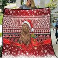 New Zealand Kekeno Seal Christmas Quilt Maori Inspired Knitted Patterns