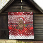 New Zealand Kekeno Seal Christmas Quilt Maori Inspired Knitted Patterns