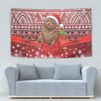 New Zealand Kekeno Seal Christmas Tapestry Maori Inspired Knitted Patterns