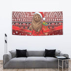 New Zealand Kekeno Seal Christmas Tapestry Maori Inspired Knitted Patterns