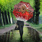 New Zealand Kekeno Seal Christmas Umbrella Maori Inspired Knitted Patterns