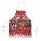 New Zealand Kiwi Bird Christmas Apron Maori Inspired Knitted Patterns