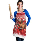 New Zealand Kiwi Bird Christmas Apron Maori Inspired Knitted Patterns
