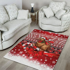 New Zealand Kiwi Bird Christmas Area Rug Maori Inspired Knitted Patterns