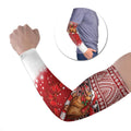 New Zealand Kiwi Bird Christmas Arm Sleeves Maori Inspired Knitted Patterns