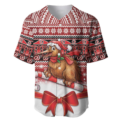 New Zealand Kiwi Bird Christmas Baseball Jersey Maori Inspired Knitted Patterns