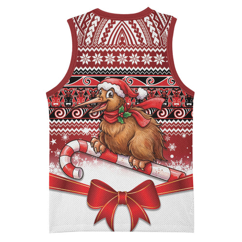New Zealand Kiwi Bird Christmas Basketball Jersey Maori Inspired Knitted Patterns