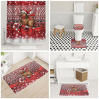 New Zealand Kiwi Bird Christmas Bathroom Set Maori Inspired Knitted Patterns