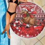 New Zealand Kiwi Bird Christmas Beach Blanket Maori Inspired Knitted Patterns