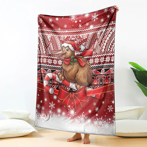 New Zealand Kiwi Bird Christmas Blanket Maori Inspired Knitted Patterns