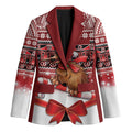 New Zealand Kiwi Bird Christmas Blazer Maori Inspired Knitted Patterns