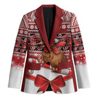 New Zealand Kiwi Bird Christmas Blazer Maori Inspired Knitted Patterns