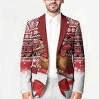 New Zealand Kiwi Bird Christmas Blazer Maori Inspired Knitted Patterns