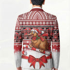 New Zealand Kiwi Bird Christmas Blazer Maori Inspired Knitted Patterns