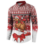 New Zealand Kiwi Bird Christmas Button Sweatshirt Maori Inspired Knitted Patterns