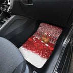 New Zealand Kiwi Bird Christmas Car Mats Maori Inspired Knitted Patterns