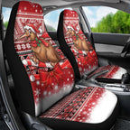 New Zealand Kiwi Bird Christmas Car Seat Cover Maori Inspired Knitted Patterns