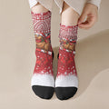 New Zealand Kiwi Bird Christmas Crew Socks Maori Inspired Knitted Patterns