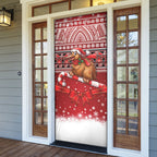 New Zealand Kiwi Bird Christmas Door Cover Maori Inspired Knitted Patterns