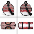 New Zealand Kiwi Bird Christmas Duffle Bag Maori Inspired Knitted Patterns
