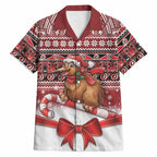 New Zealand Kiwi Bird Christmas Hawaiian Shirt Maori Inspired Knitted Patterns