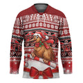 New Zealand Kiwi Bird Christmas Hockey Jersey Maori Inspired Knitted Patterns