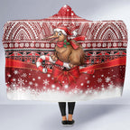 New Zealand Kiwi Bird Christmas Hooded Blanket Maori Inspired Knitted Patterns