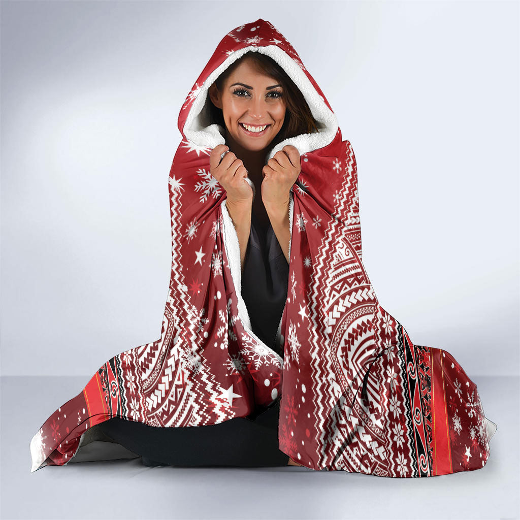New Zealand Kiwi Bird Christmas Hooded Blanket Maori Inspired Knitted Patterns