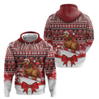 New Zealand Kiwi Bird Christmas Hoodie Maori Inspired Knitted Patterns