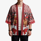 New Zealand Kiwi Bird Christmas Kimono Maori Inspired Knitted Patterns