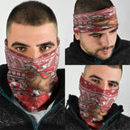 New Zealand Kiwi Bird Christmas Neck Gaiter Maori Inspired Knitted Patterns