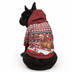 New Zealand Kiwi Bird Christmas Pet Hoodie Maori Inspired Knitted Patterns