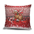 New Zealand Kiwi Bird Christmas Pillow Cover Maori Inspired Knitted Patterns