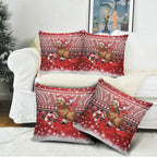 New Zealand Kiwi Bird Christmas Pillow Cover Maori Inspired Knitted Patterns
